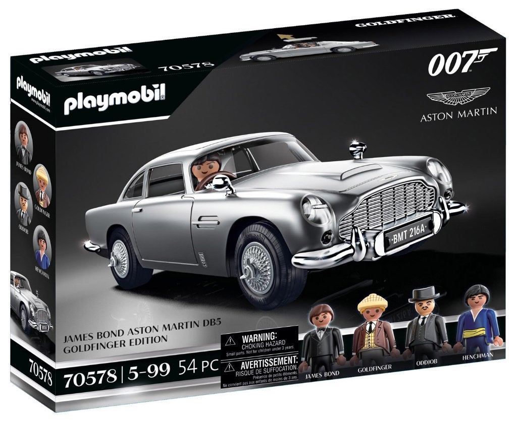 PLAYMOBIL Cars 70578 James Bond Aston Martin DB5 Goldfinger, Complete set, Voertuig, Nieuw, Ophalen of Verzenden