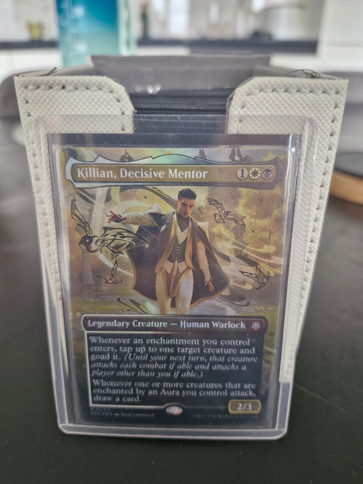 Silverquill Influence precon - Killian, Decisive Ment, Ophalen of Verzenden, Zo goed als nieuw, Speeldeck