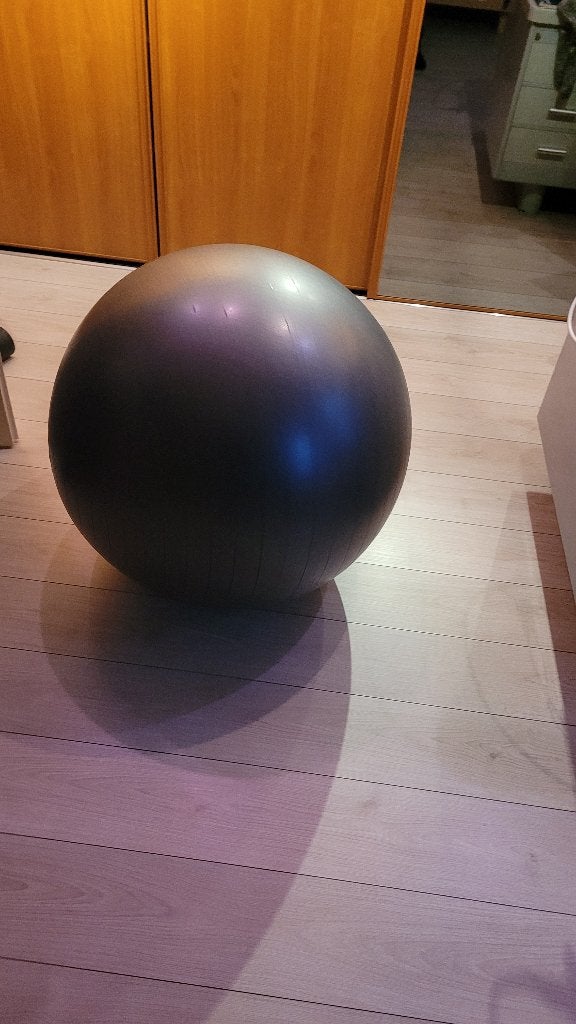 Mooie zitbal, Sport en Fitness, Fitnessmaterialen, Ophalen, Zo goed als nieuw, Fitnessbal