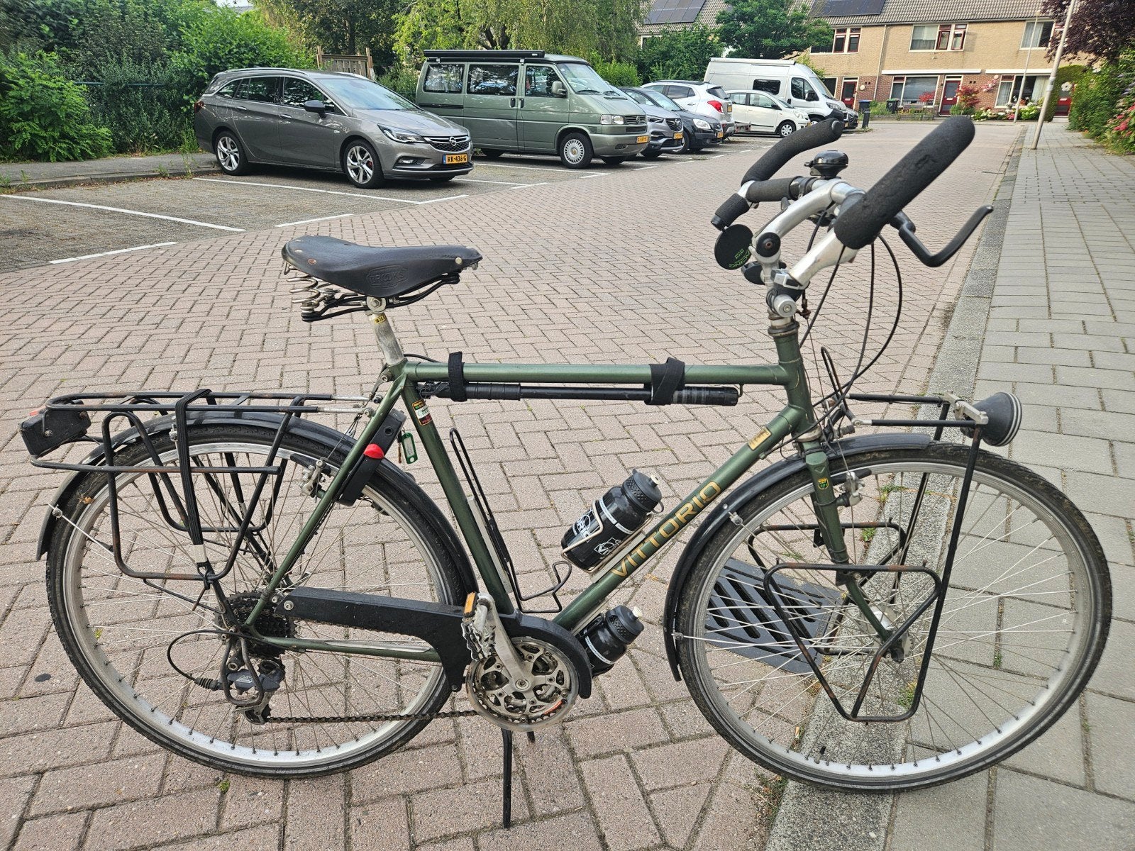 Vittorio Reisfiets - Handgebouwd, 28 inch, Velgrem, Zo goed als nieuw, Meer dan 20 versnellingen