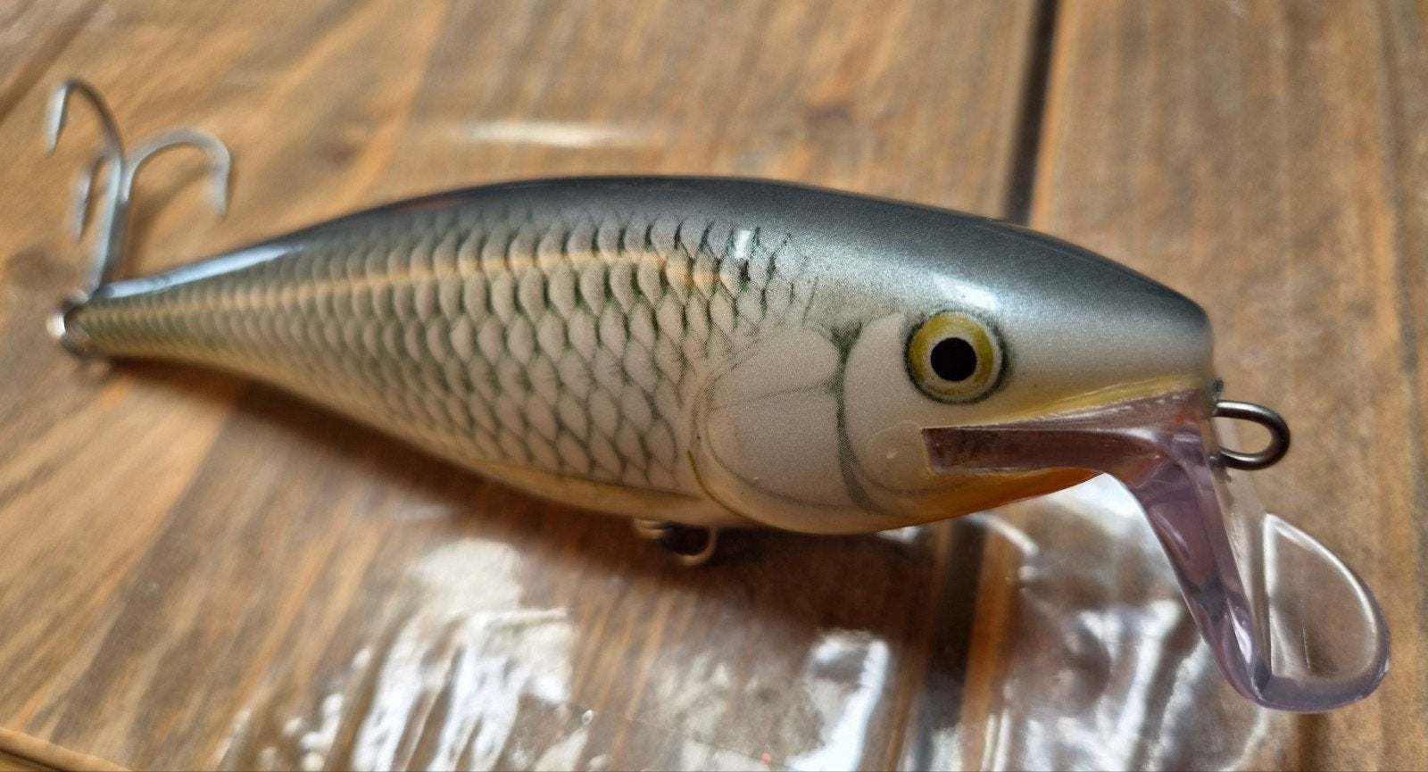 Rapala CDSR14 CountDown PSH PearlShiner rare color Kunstaas, Verzenden, Zo goed als nieuw, Overige typen