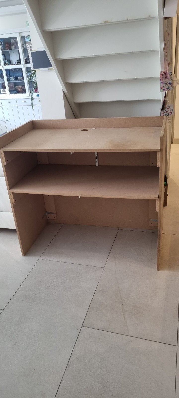 Demontabele MDF DJ Booth - Ideaal voor Thuis of Events, Ophalen, Spaanplaat of MDF