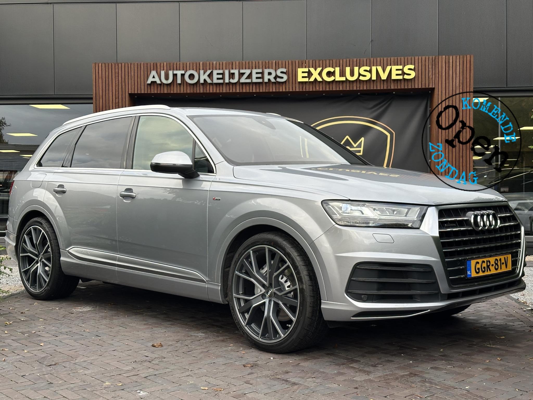 Audi Q7 3.0 TFSI quattro Pro Line S 3x S Line Luchtvering Vi, Auto's, Gebruikt, Euro 6, 2995 cc, Bedrijf