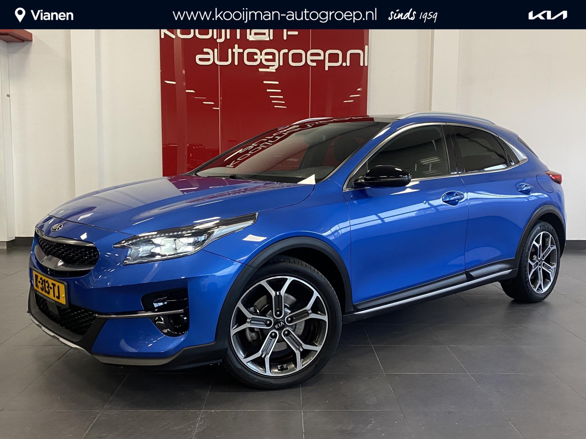 Kia XCeed 1.0 T-GDi DynamicPlusLine PanoramaDak, CruiseContr, XCeed, Gebruikt, Euro 6, Blauw