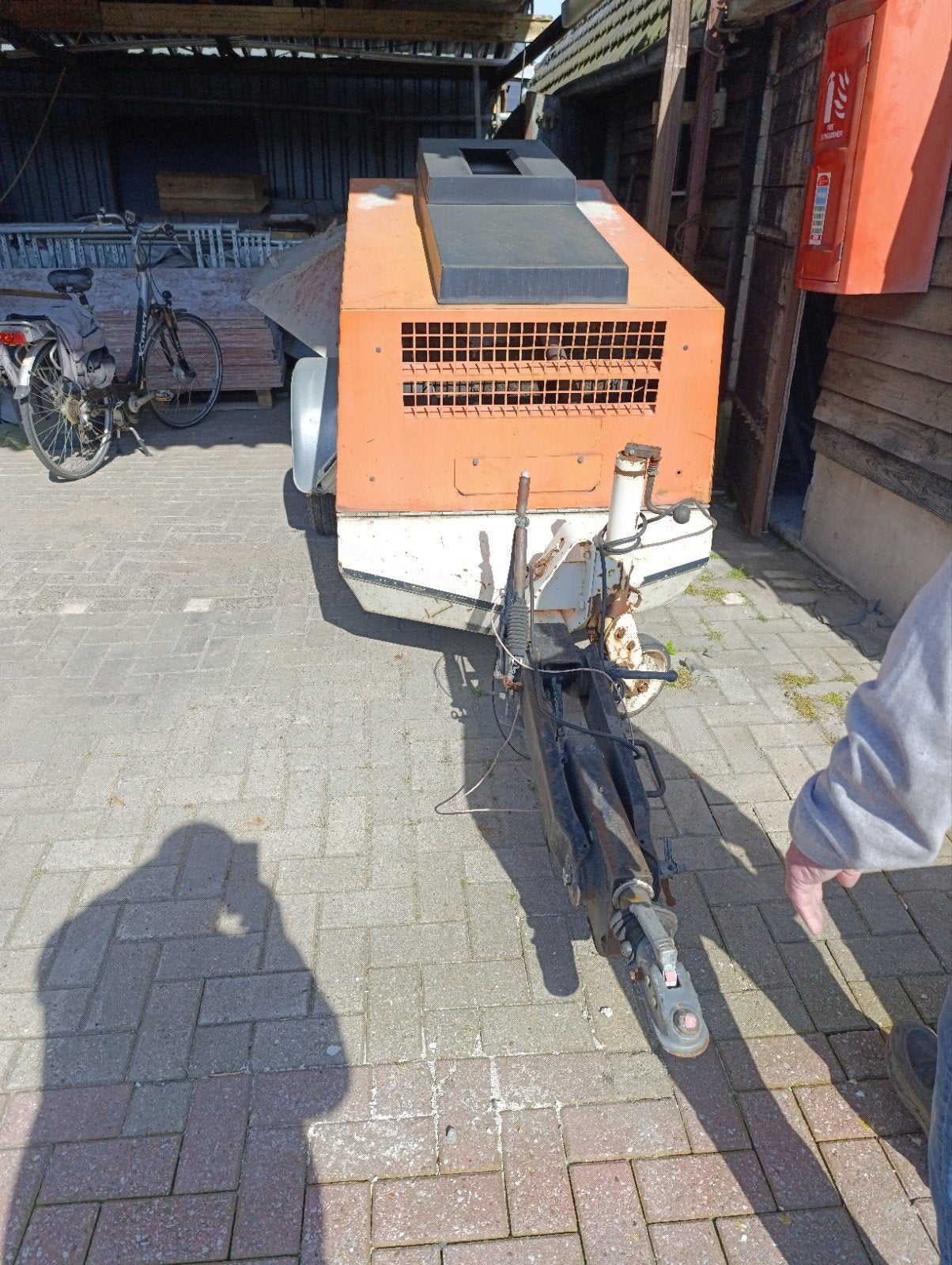 Speciepomp Estrich, Ophalen, Gebruikt