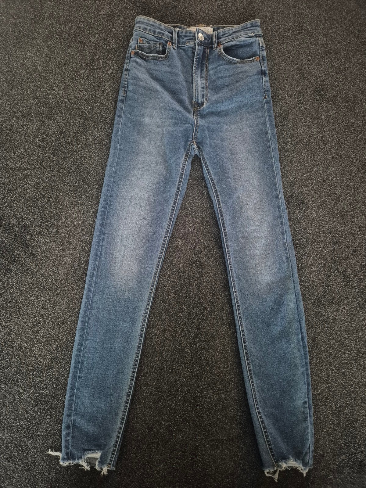 spijkerbroek maat 36, Blauw, Ophalen of Verzenden, Zo goed als nieuw, W28 - W29 (confectie 36)