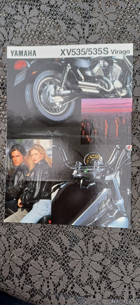 Originele folder Yamaha XV 535 535S Virago 1994, Ophalen of Verzenden, Yamaha