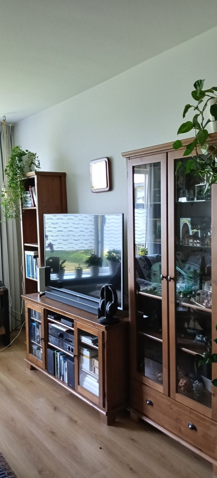 Prachtige grenen kasten combinatie GRATIS, Ophalen, Met deur(en), Zo goed als nieuw, 200 cm of meer