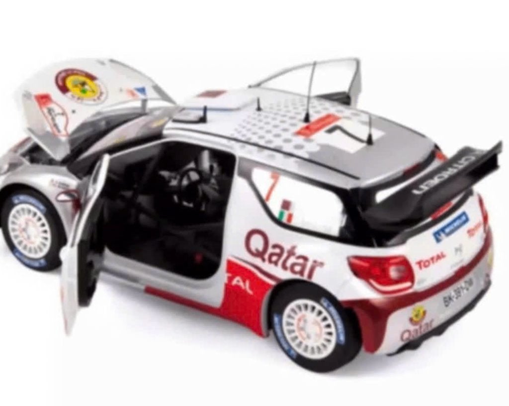 Citroen DS3 WRC Rallye Portugal 2012 1/18 NOREV ref. 181558, Hobby en Vrije tijd, Modelauto's | 1:18, Verzenden, Nieuw, Auto, Norev