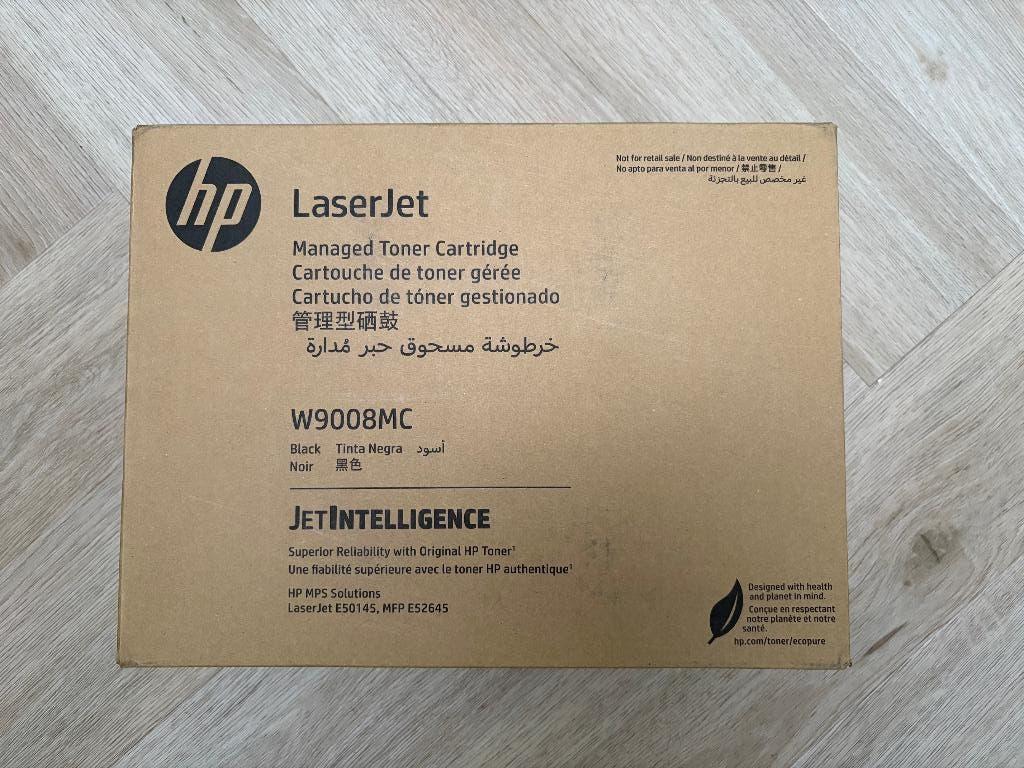 Orig toner HP W9008MC HP MPS Solutions E50145, MFP E52645, Ophalen of Verzenden, Nieuw, Toner, HP (ORIGINEEL)