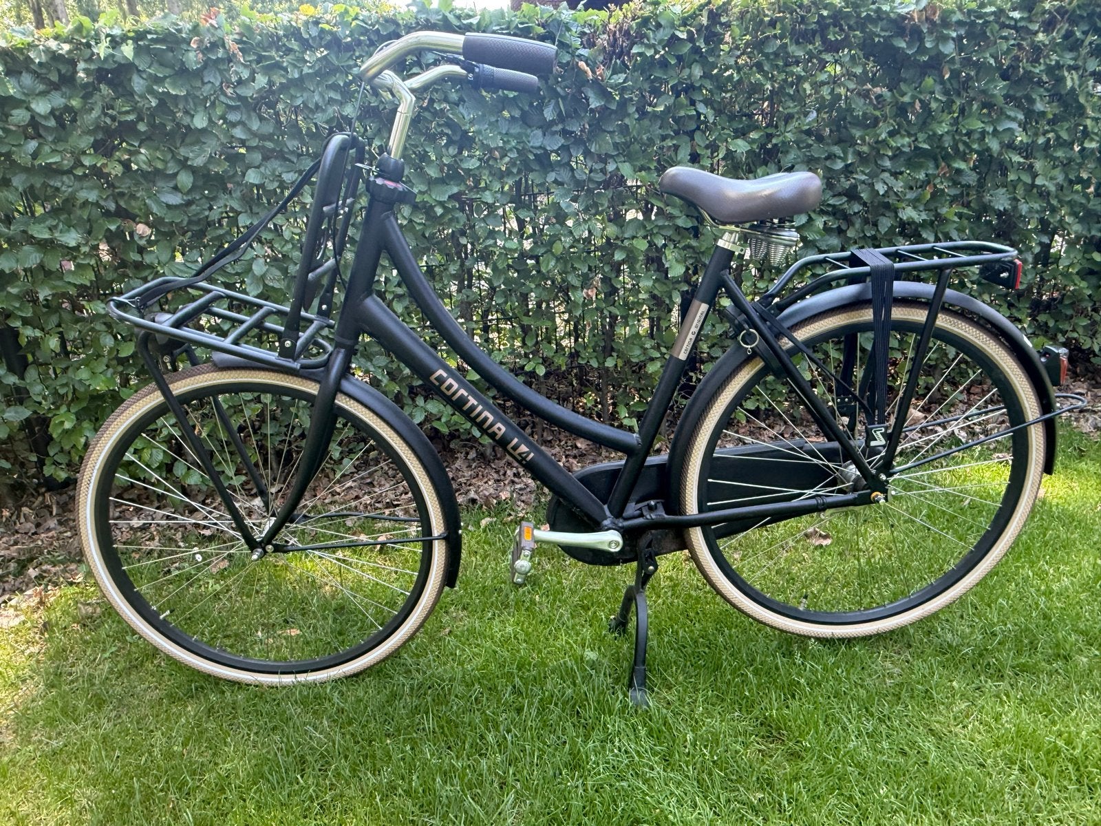 Cortina U4 Transportfiets Dames - Zo goed als nieuw, Fietsen en Brommers, Fietsen | Dames | Damesfietsen, Terugtraprem, Versnellingen