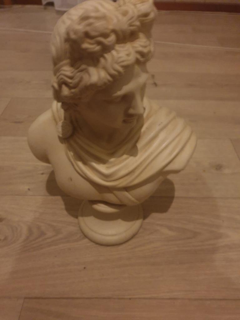 Prachtig greeks buste apollo beeld, Ophalen of Verzenden