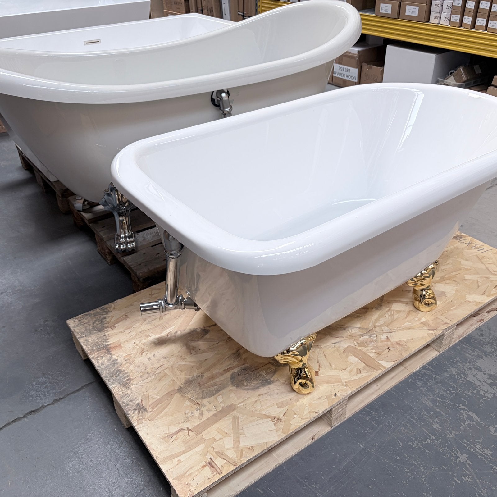 MEGA Deal Ligbad Vrijstaand 150cm – Nieuw Bad nr404, Ophalen, Nieuw