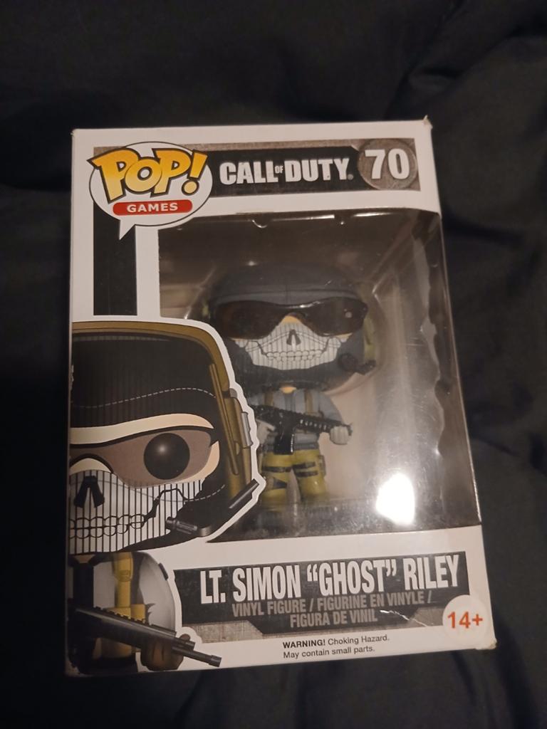 LT.simon ghost riley. Funko pop 070, Ophalen of Verzenden, Gebruikt