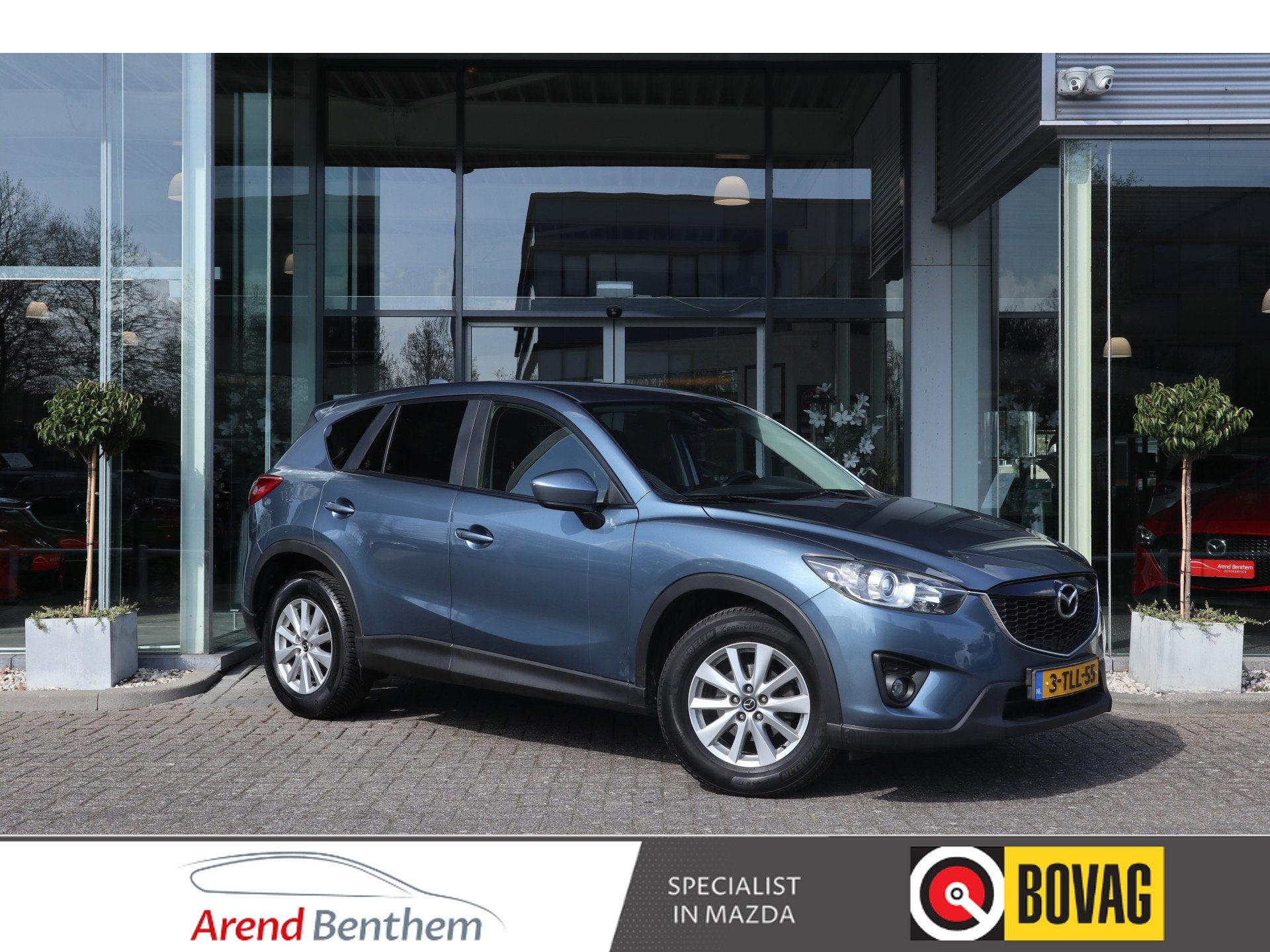 Mazda CX-5 2.0 Skylease 2WD Trekhaak / Navi / Clima / Cruise, Auto's, Mazda, Voorwielaandrijving, 1295 kg, 4 cilinders, Blauw