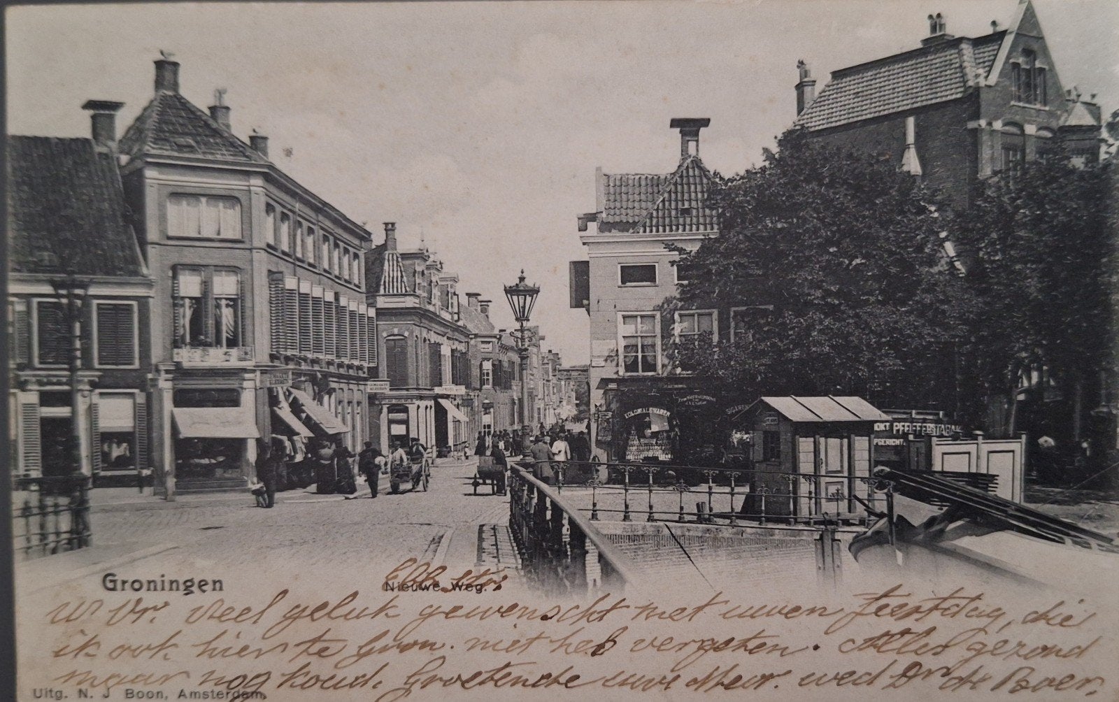 Ansichtkaart Groningen, Ophalen of Verzenden, Voor 1920, Groningen