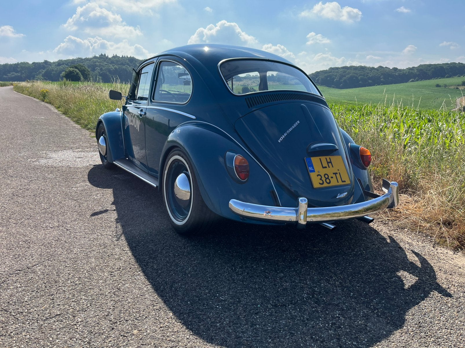 Volkswagen (1600) Kever Blauw (interessepeiling), 4 cilinders, Origineel Nederlands, Handgeschakeld, Particulier