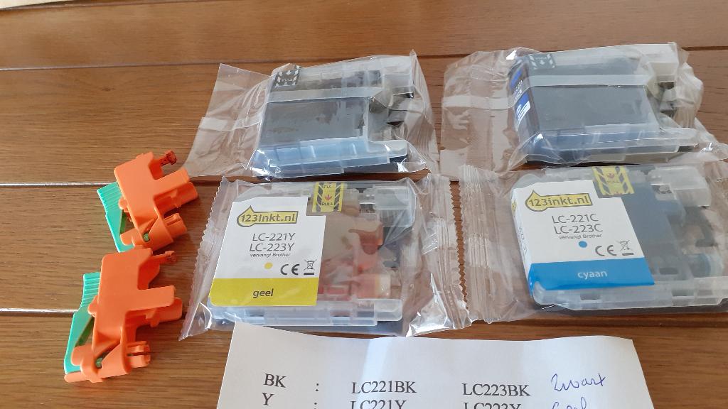 Inkt cartridge, Ophalen, Nieuw, 123inkt