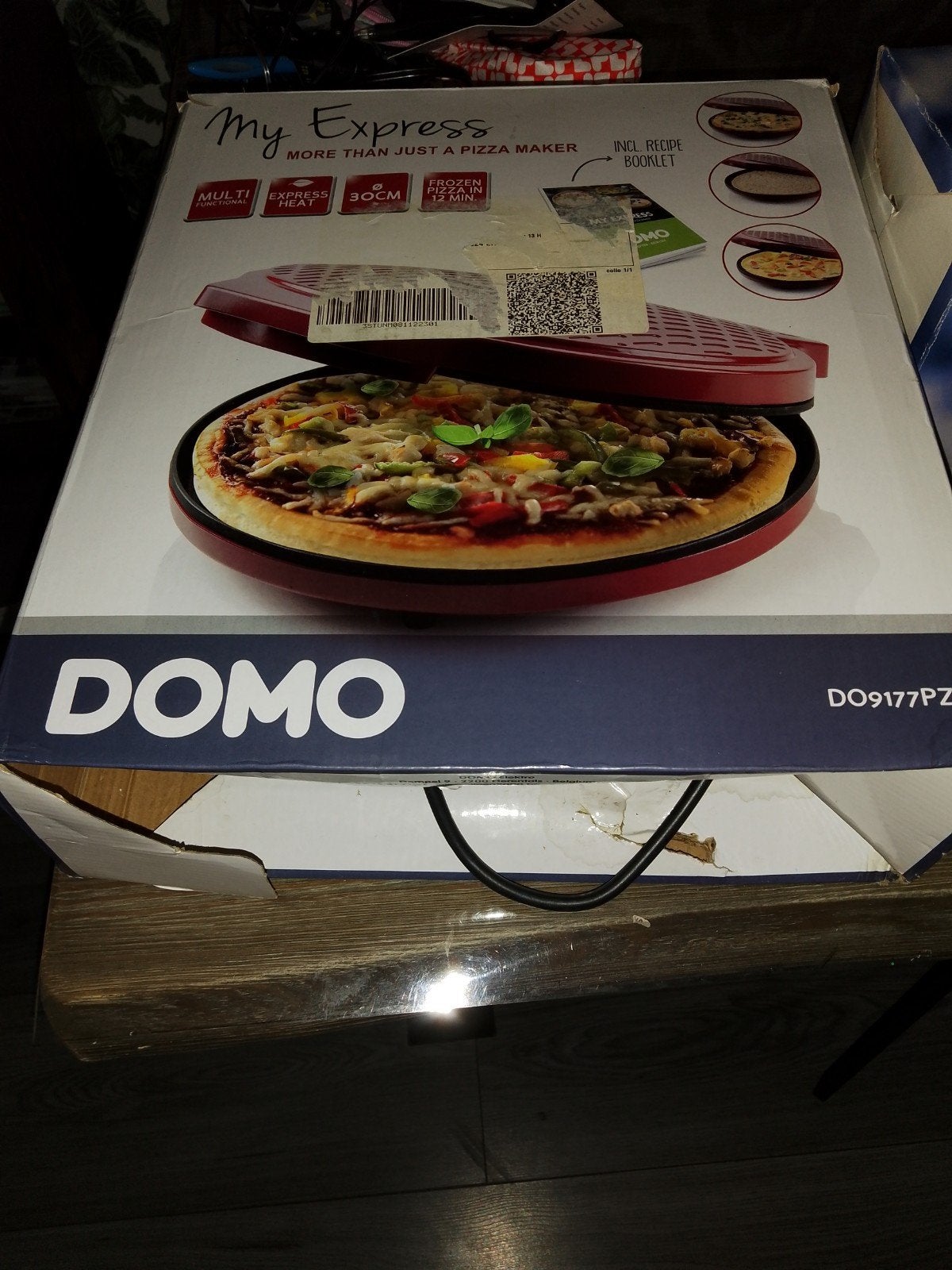 Pizzabakker, Ophalen