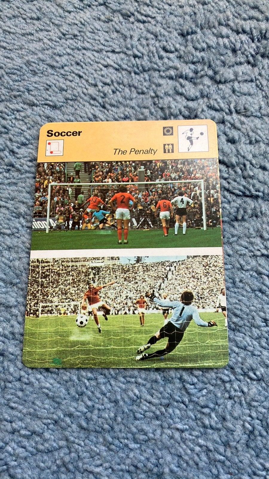 Johan Cruyff en Neeskens wk 1974, Verzamelen, Ophalen of Verzenden, Zo goed als nieuw, Ajax, Poster, Plaatje of Sticker
