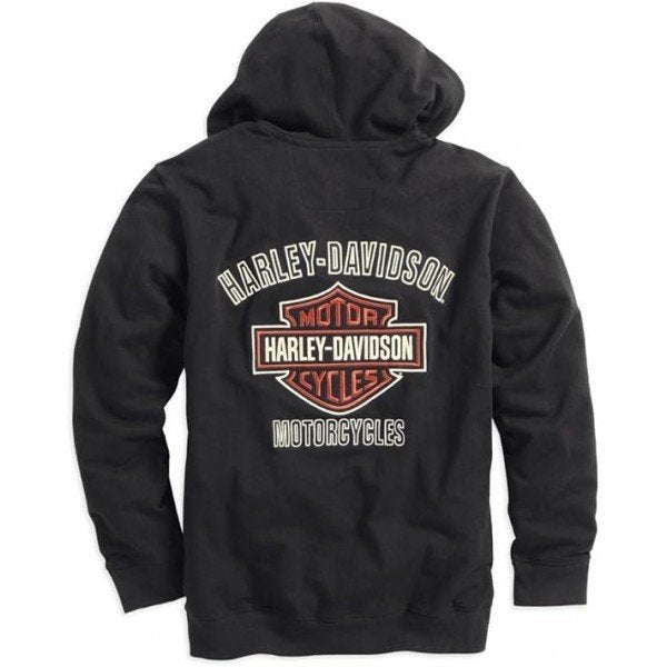 Harley B&S hoodie, zwart, katoen, nieuw, Motoren, Ophalen of Verzenden, Nieuw met kaartje, Overige typen