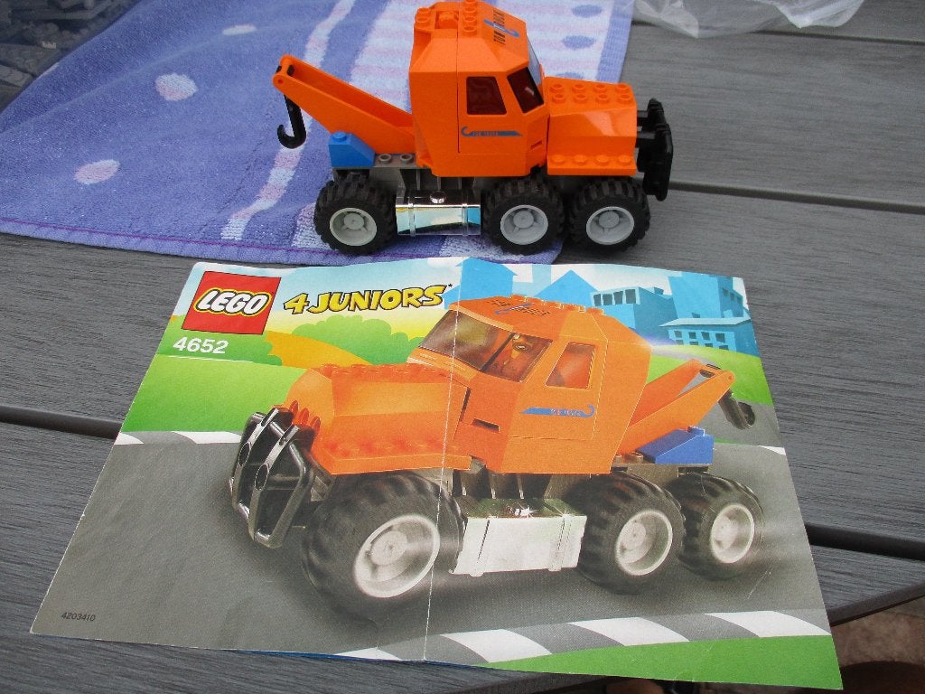 lego Set 4652-1: Tow Truck, Ophalen of Verzenden, Gebruikt, Complete set, Lego