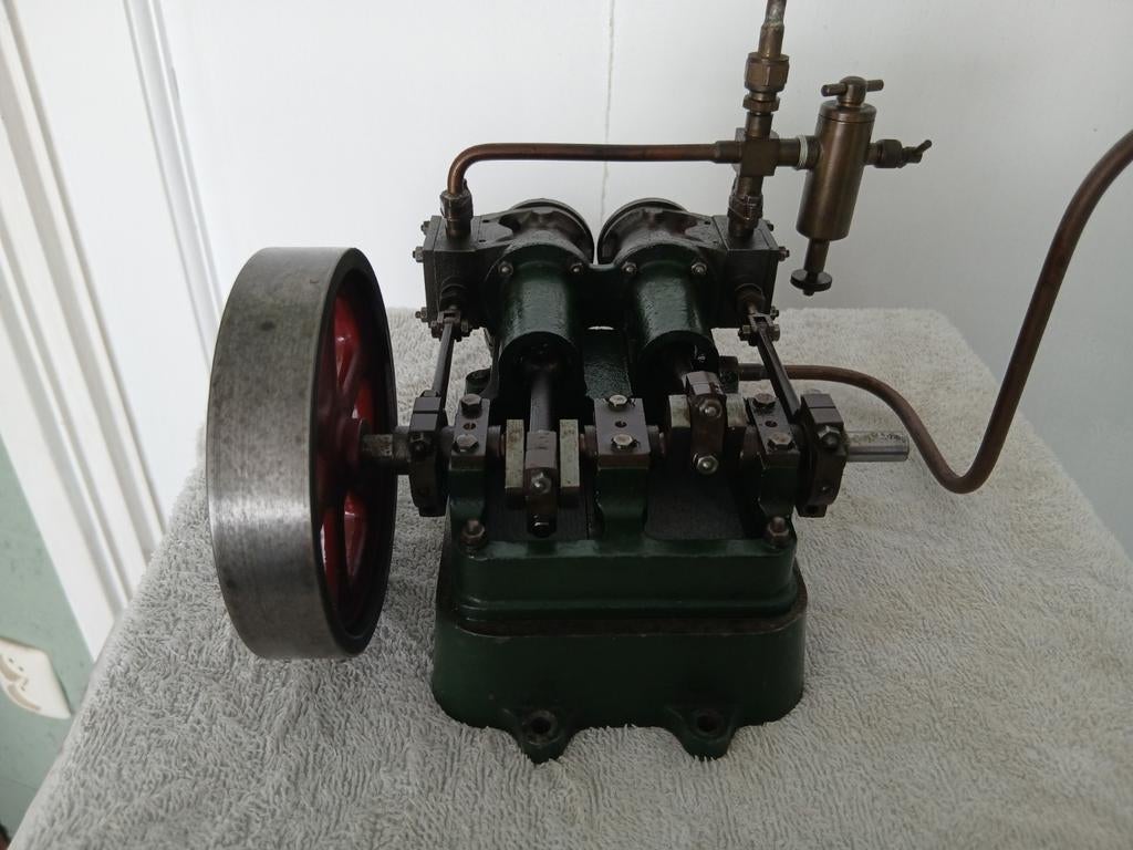 Stuart Score Stoommachine Twee cilinder Twin, Hobby en Vrije tijd, Modelbouw | Overige, Ophalen of Verzenden, Gebruikt, Groter dan 1:32