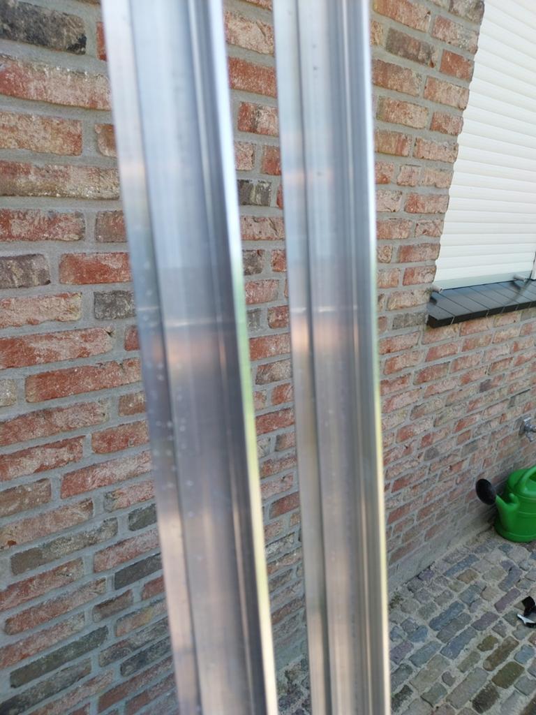 2x Keralit uitwendig profiel 400 cm, Ophalen, Nieuw, Aluminium