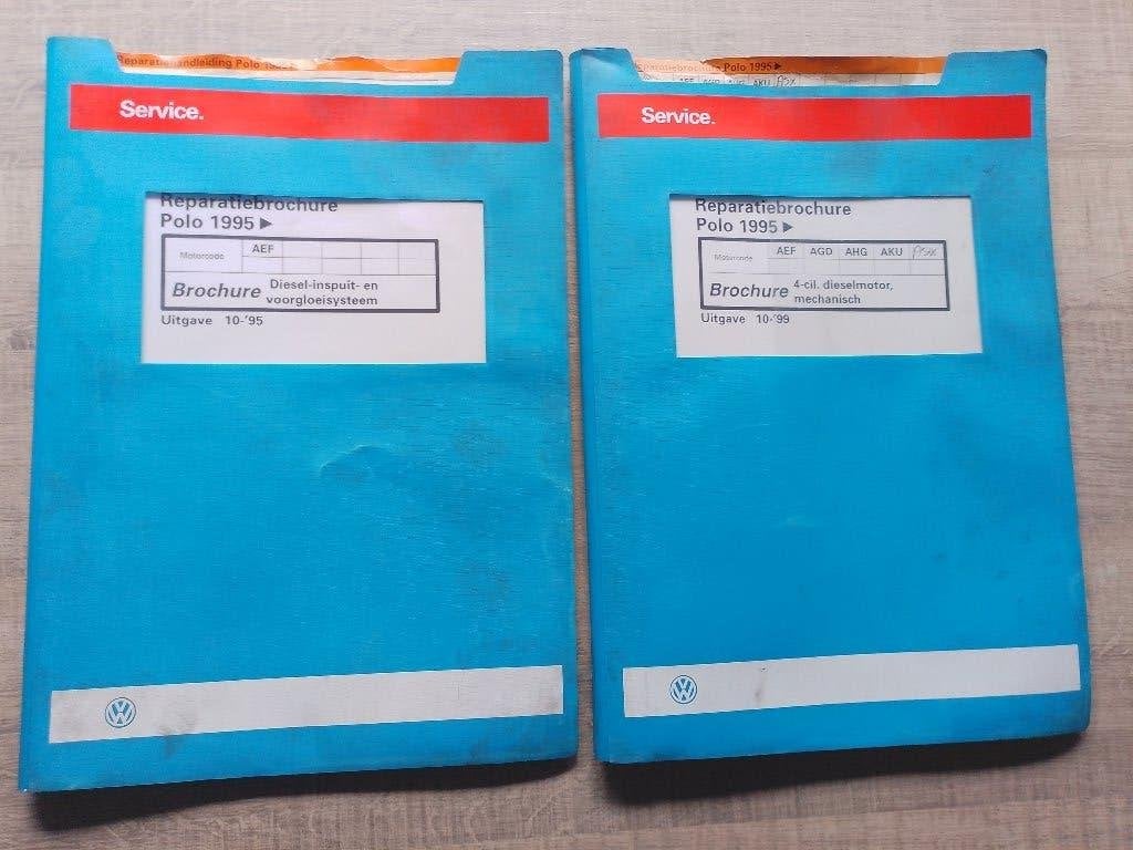 Vw Polo 6N dealer werkplaatsboeken 1900 diesel motor AEF, Ophalen of Verzenden, Gelezen, Volkswagen