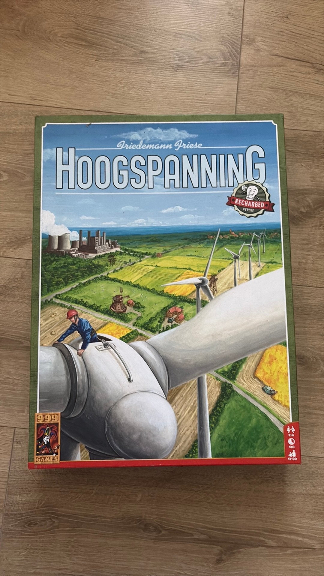 Hoogspanning Bordspel - 999 Games, Hobby en Vrije tijd, Ophalen of Verzenden, Zo goed als nieuw