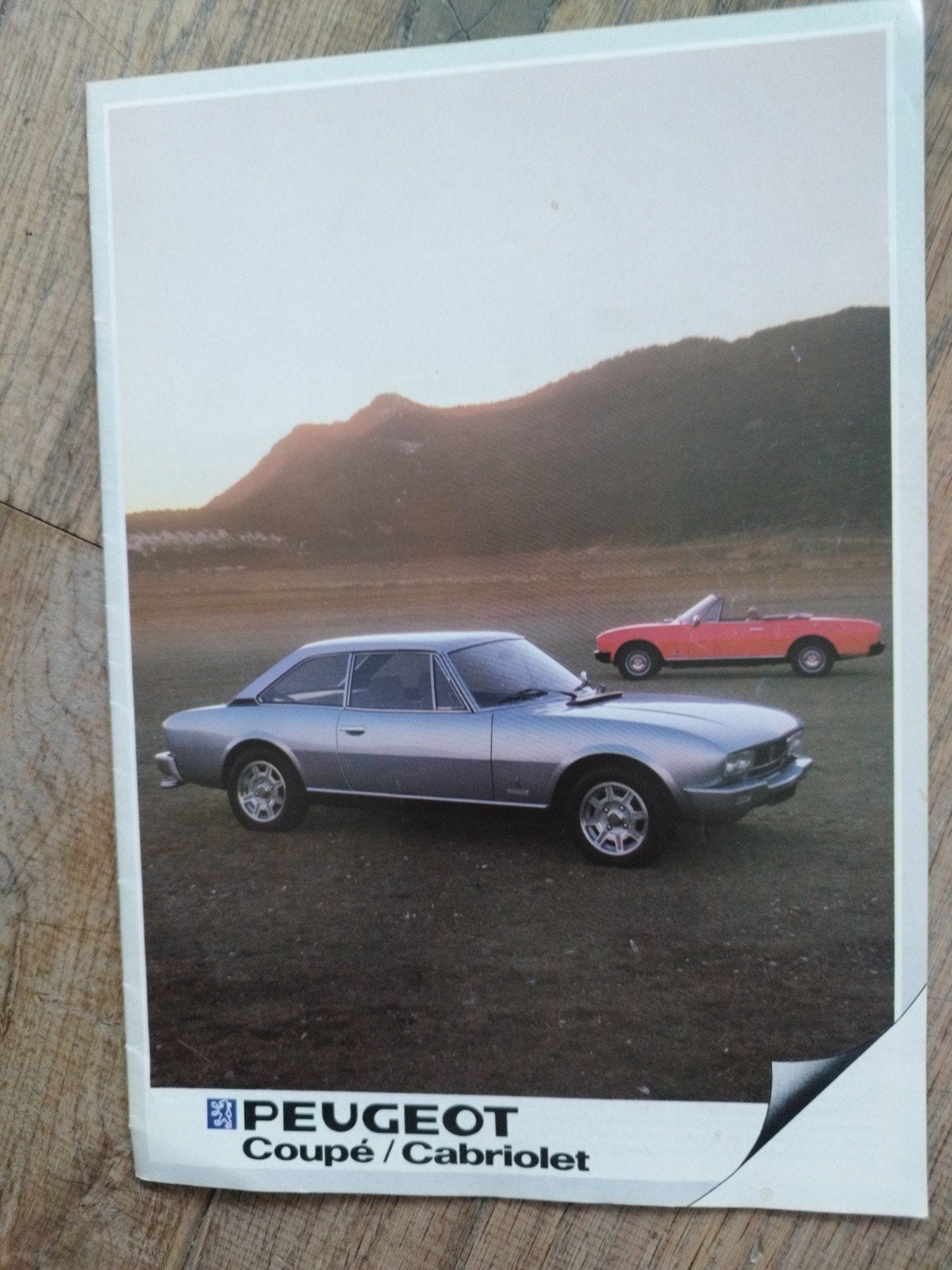 Peugeot 504 Coupé / Cabriolet brochure (Duits, 1983), Ophalen of Verzenden, Zo goed als nieuw, Peugeot, Peugeot