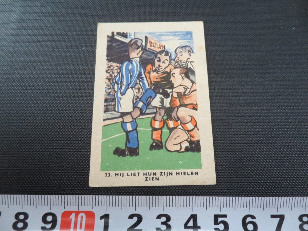 sticker plaatje strip voetbal spreekwoord RIZLA #33, Ophalen of Verzenden, Zo goed als nieuw