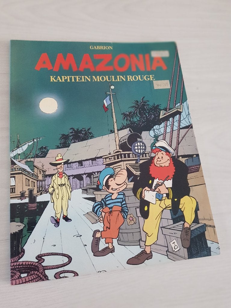 Kapitein Moulin Rouge, Boeken, Gelezen, Eén stripboek, Ophalen of Verzenden, Gabrion