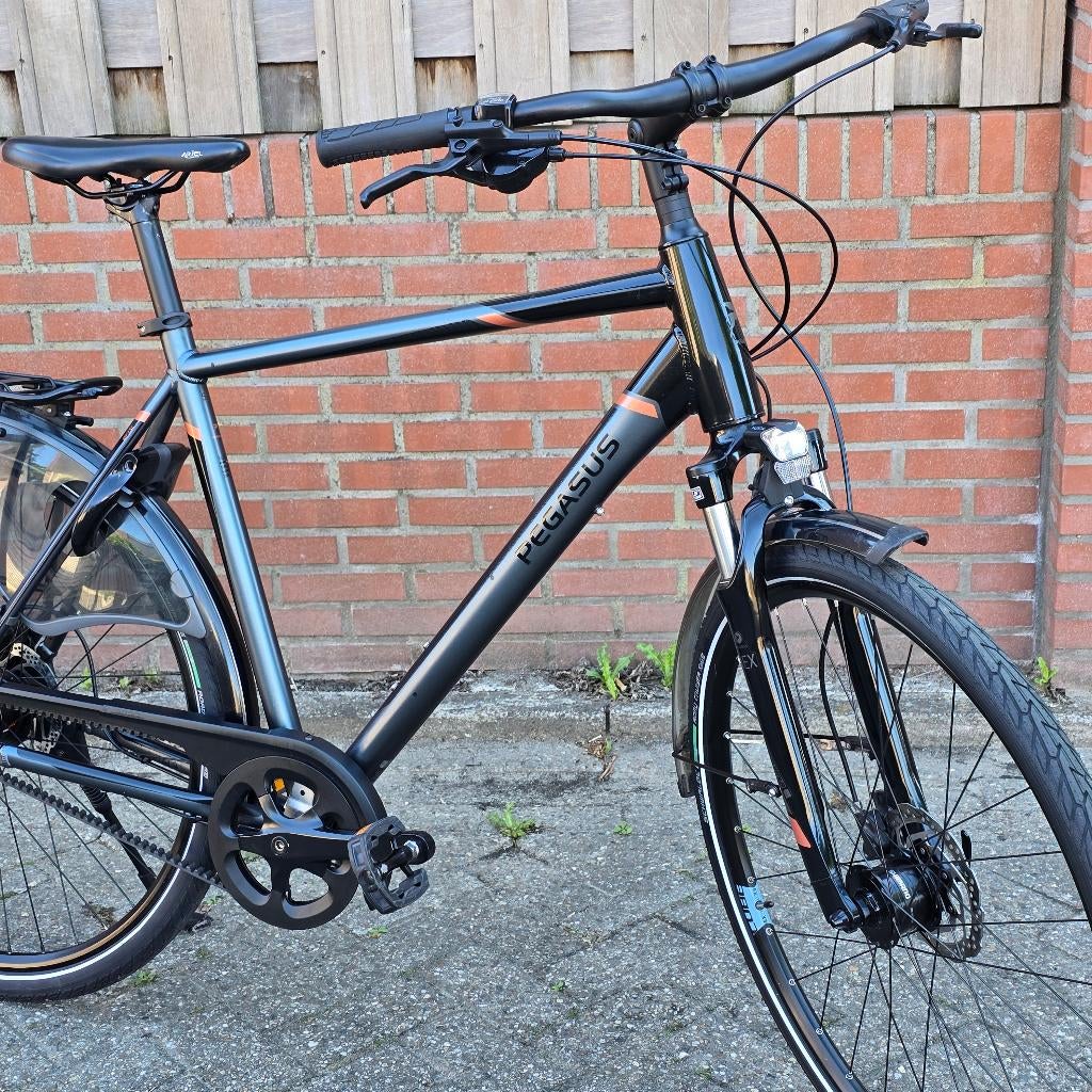 Pegasus Premio SL Beltdrive 8 speed maat 58 cm. Perfect., 56 cm of meer, Ophalen of Verzenden, Gebruikt, Overige merken