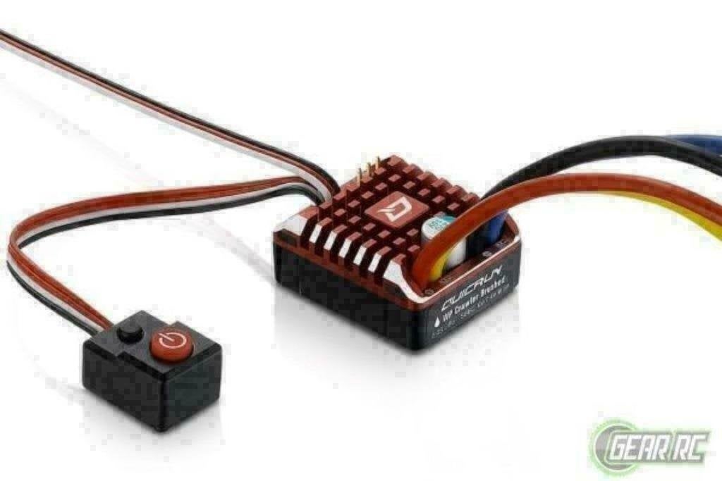 Hobbywing QuicRun WP1080 Crawler Brushed Regler 80A BEC 6A, Nieuw, Onderdeel, Overige schalen, Overige typen