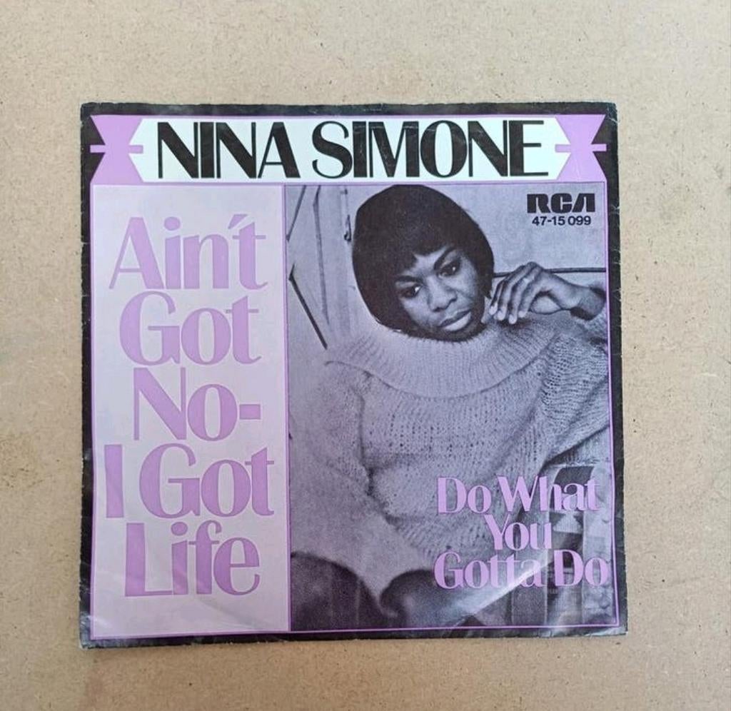 Nina Simone  - Ain't Got No- i Got Life, Cd's en Dvd's, Vinyl Singles, Gebruikt, 7 inch, Single, Ophalen of Verzenden