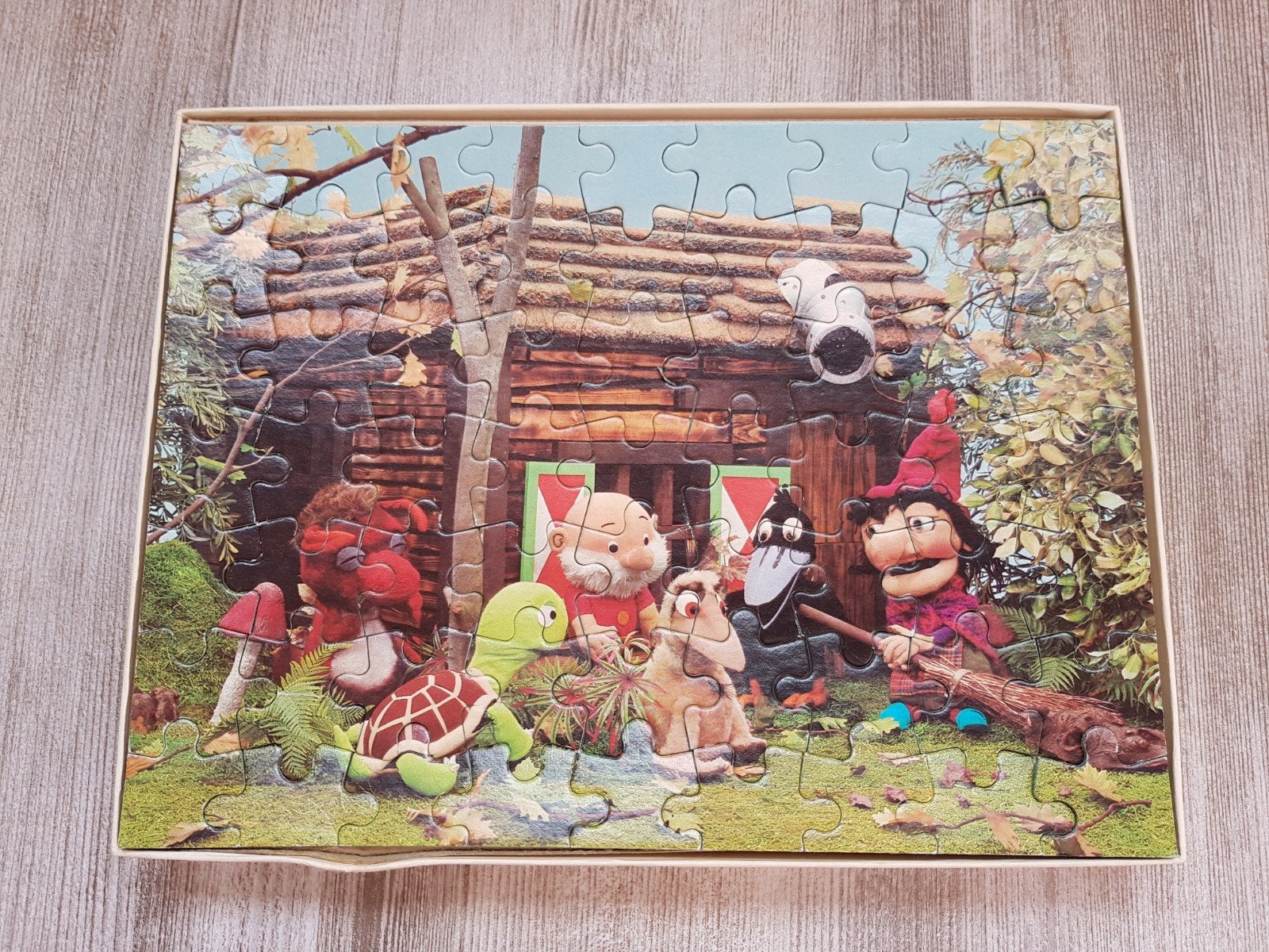 Paulus de boskabouter puzzel *, Ophalen of Verzenden, Meer dan 50 stukjes, Zo goed als nieuw