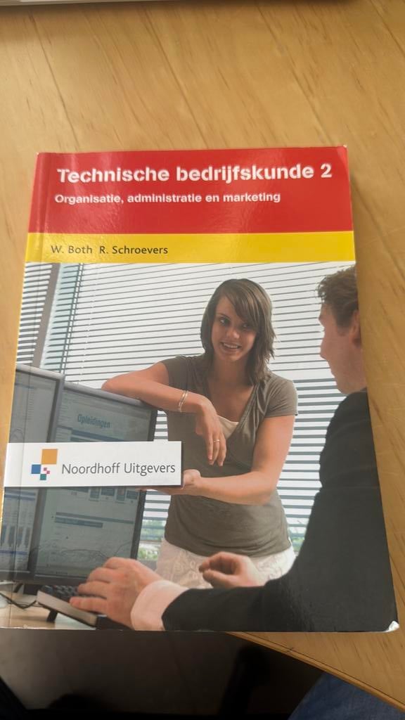 W. Both - Technische bedrijfskunde 2, Sociale wetenschap, Ophalen of Verzenden, Zo goed als nieuw, W. Both; R. Schoevers