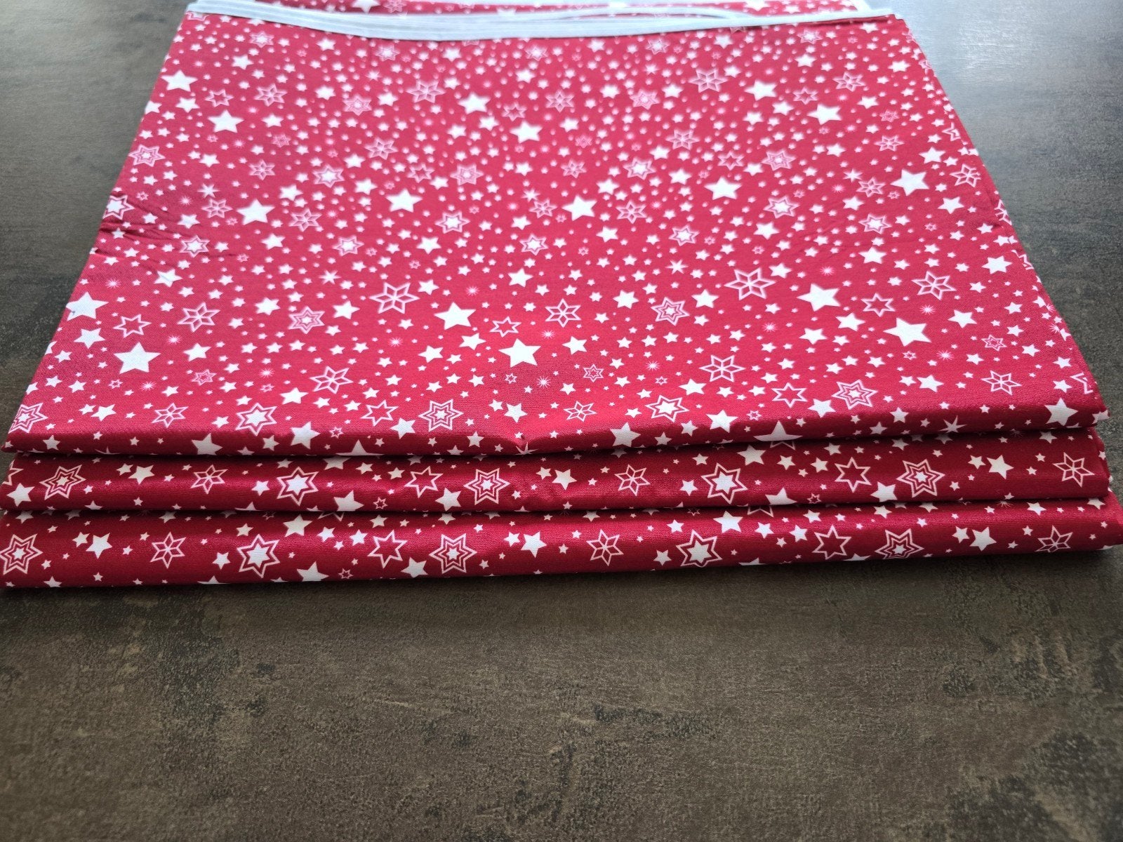 Set van 3 rode kersttafelkleden Meradiso - Nieuw, Ophalen of Verzenden, Nieuw