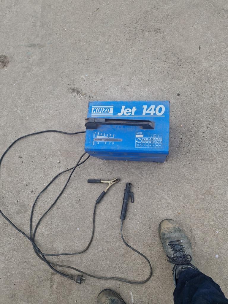 Kinzo Jet 140 lasapparaatparaat 220 volt, Ophalen