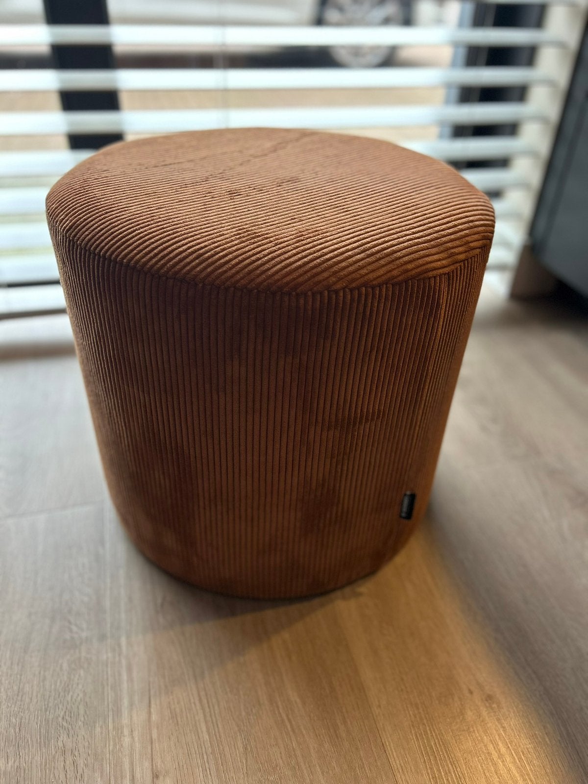 Poef, Ophalen, Zo goed als nieuw, Rond, Minder dan 50 cm
