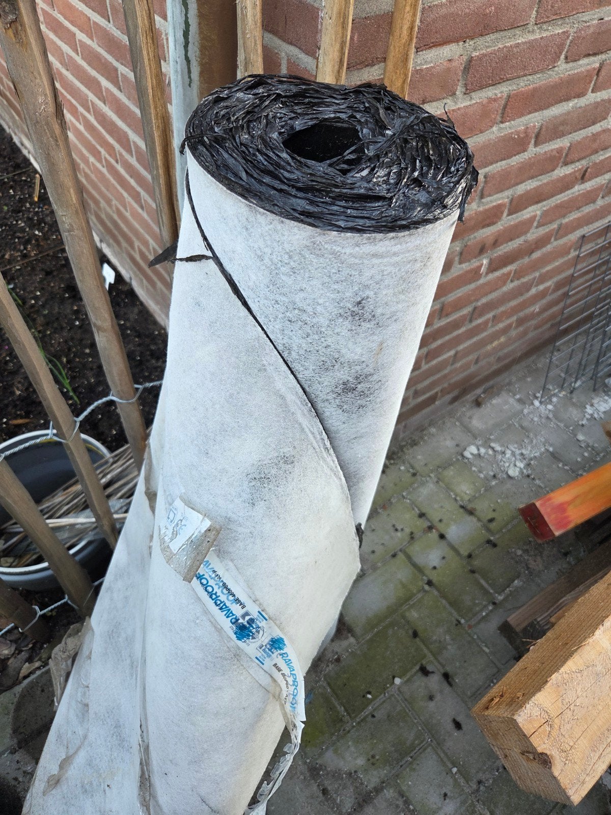Nieuwe volle rol Ravaproof APP onderlaag dakbedekking, Overige materialen, Zwart, Nieuw, Ophalen of Verzenden