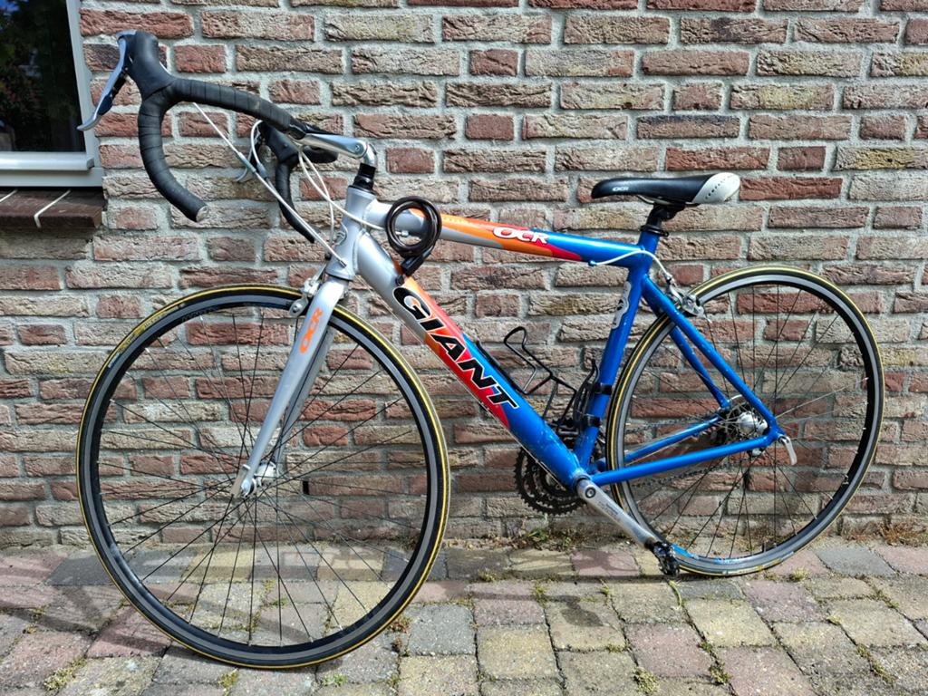 Giant OCR Racefiets met Shimano Tiagra, Gebruikt, Velgrem, Aluminium, 49 tot 53 cm
