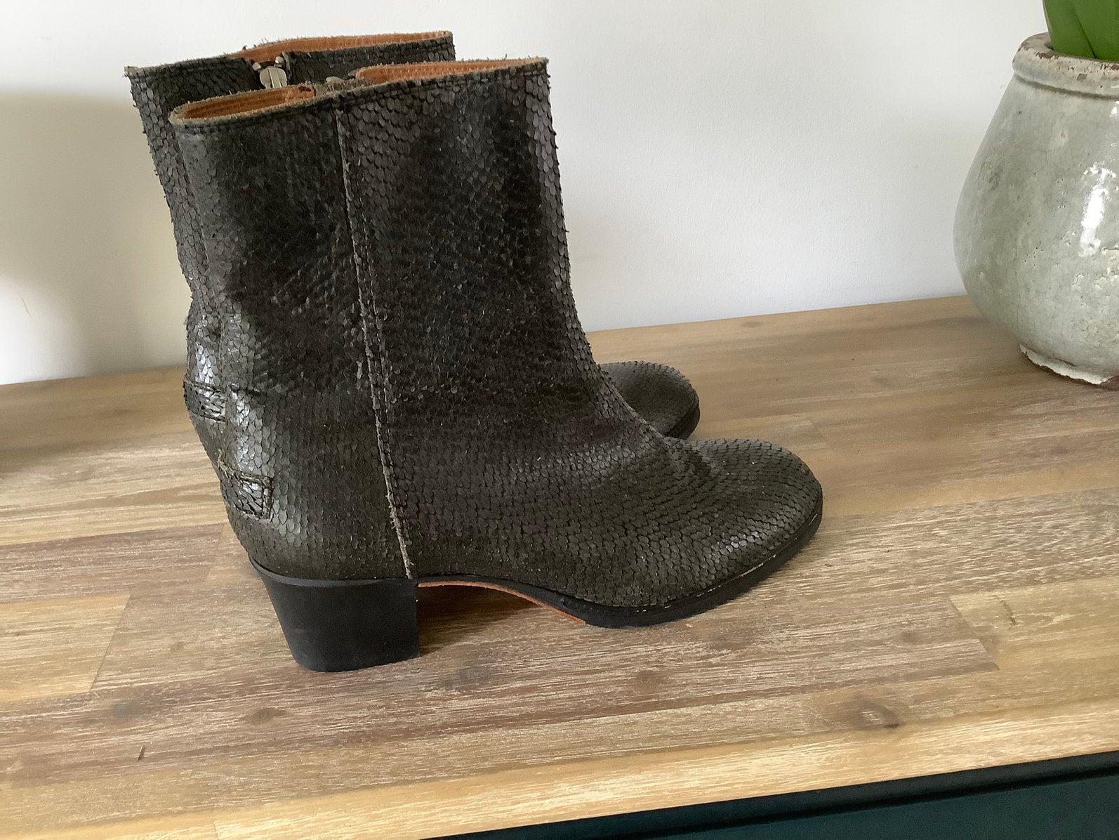 Shabbies lage laarzen maat 41, Kleding | Dames, Zwart, Lage of Enkellaarzen, Ophalen of Verzenden, Zo goed als nieuw