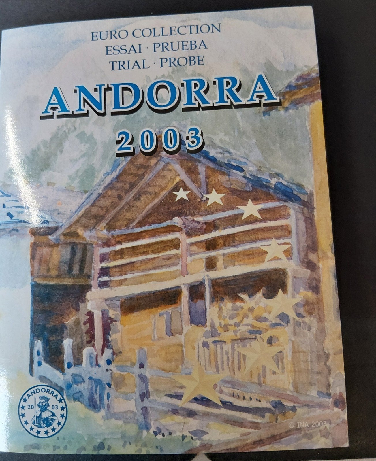 Andorra probe set 2003, Verzenden, Overige landen, 2 euro, Setje