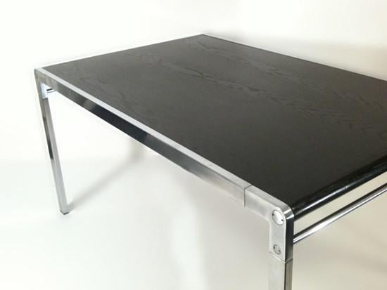 Spectrum tafel RE21 Clair Bataille Paul Ibens design table, 50 tot 100 cm, Zo goed als nieuw, 150 tot 200 cm, Modern