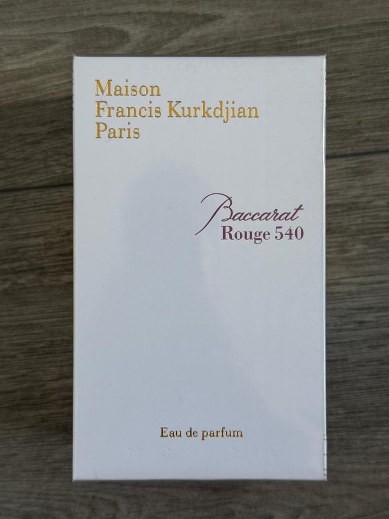 Maison Francis Kurkdjian Baccarat Rouge 540 Eau De Parfum 70, Sieraden, Tassen en Uiterlijk, Uiterlijk | Parfum, Verzenden, Zo goed als nieuw