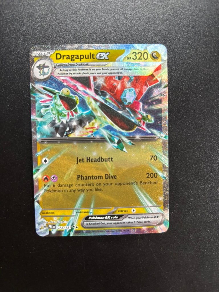 Dragapult ex (PRE 073), Ophalen of Verzenden, Zo goed als nieuw
