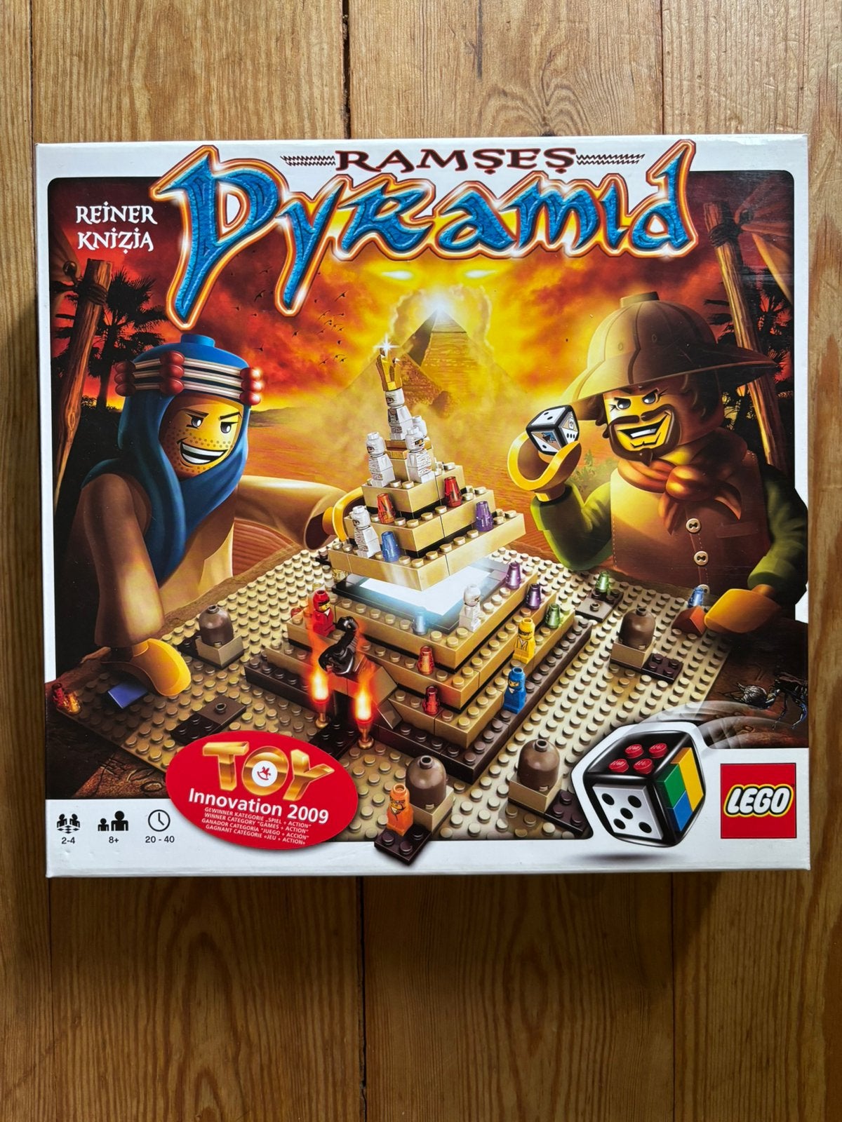 Lego Ramses Pyramid - 3843, Een of twee spelers, Ophalen of Verzenden, Zo goed als nieuw, LEGO
