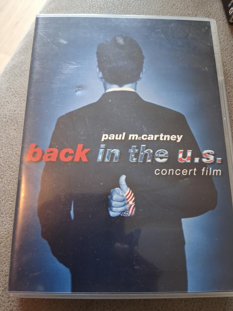 Paul McCartney - Back in the U.S. - Concert Film DVD, Alle leeftijden, Ophalen of Verzenden, Gebruikt, Muziek en Concerten